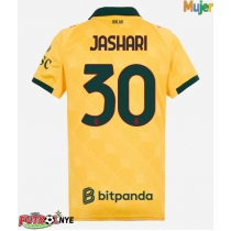 Camiseta AC Milan Ardon Jashari #30 Tercera Equipación para mujer 2025-26 manga corta